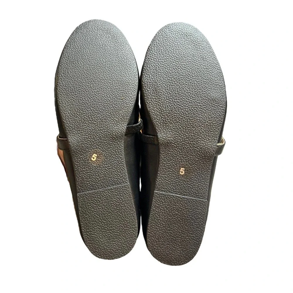 INC‎ International Concepts Jodie Flat Chain Strap Shoe 5 New